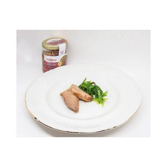 MORRILLOS DE ATÚN DE ALETA AMARILLA EN ACEITE DE OLIVA TARRO 250g. HER