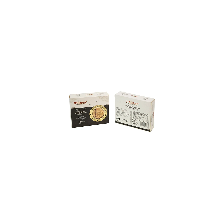 VENTRESCA DE ATÚN ROJO EN ACEITE DE OLIVA 245g. HERPAC BARBATE