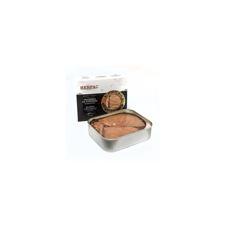 VENTRESCA DE ATÚN ROJO EN ACEITE DE OLIVA 245g. HERPAC BARBATE