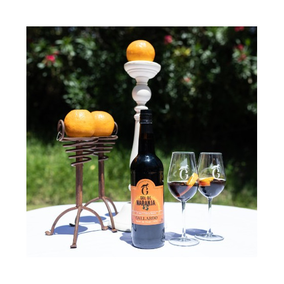 VINO MOSCATEL SOL DE NARANJA 75cl. BODEGAS GALLARDO VEJER