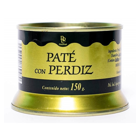 PATÉ CON PERDIZ 150g. DE LA REAL CAROLINA