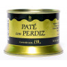 PATÉ CON PERDIZ 150g. DE LA REAL CAROLINA