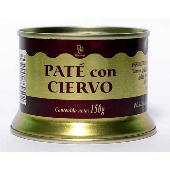 PATÉ CON CIERVO LATA 150g. LA REAL CAROLINA