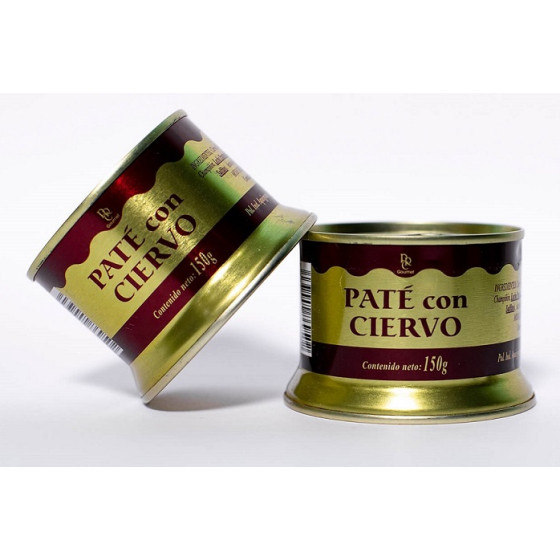 PATÉ CON CIERVO LATA 150g. LA REAL CAROLINA