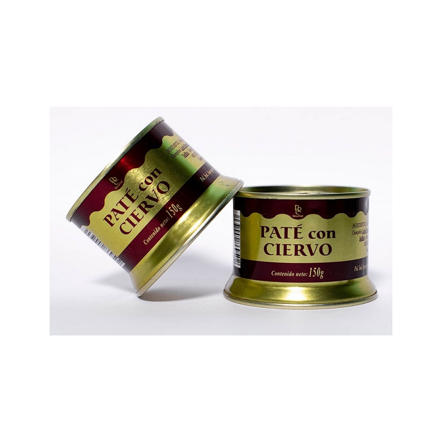 PATÉ CON CIERVO LATA 150g. LA REAL CAROLINA