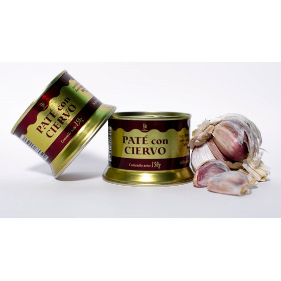 PATÉ CON CIERVO LATA 150g. LA REAL CAROLINA