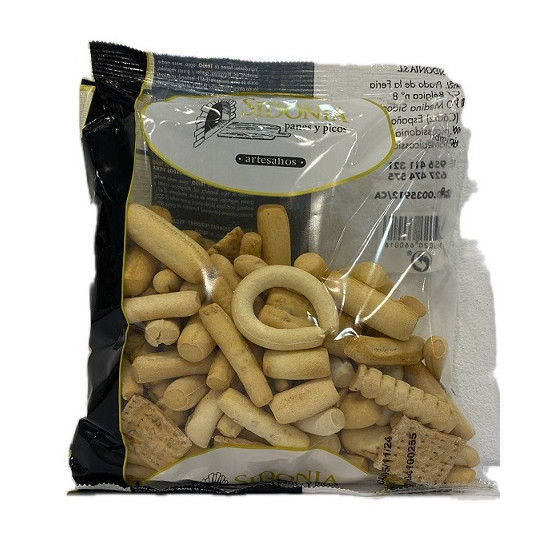 PACK PICOS GOURMET SURTIDOS 200 gr. APROX FABRICA DE PANES Y PICOS MED