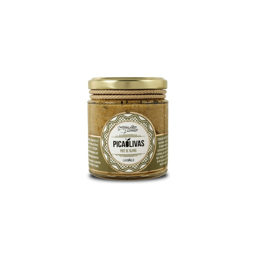 PICAOLIVAS PATÉ DE OLIVAS SALSAS CANTIZANO