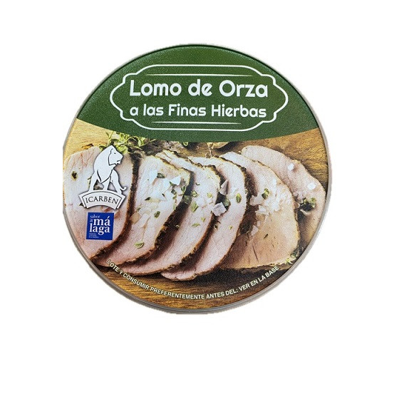 LOMO DE ORZA A LAS FINAS HIERBAS 250g