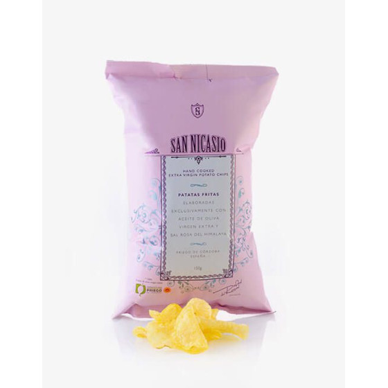 PATATAS FRITAS SAN NICASIO CON SAL 150GR