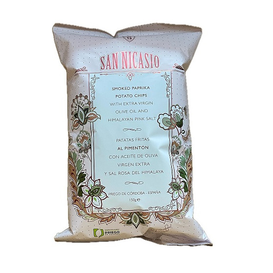 PATATAS FRITAS SAN NICASIO AL PIMENTÓN 150 gr. PRIEGO DE CÓRDOBA