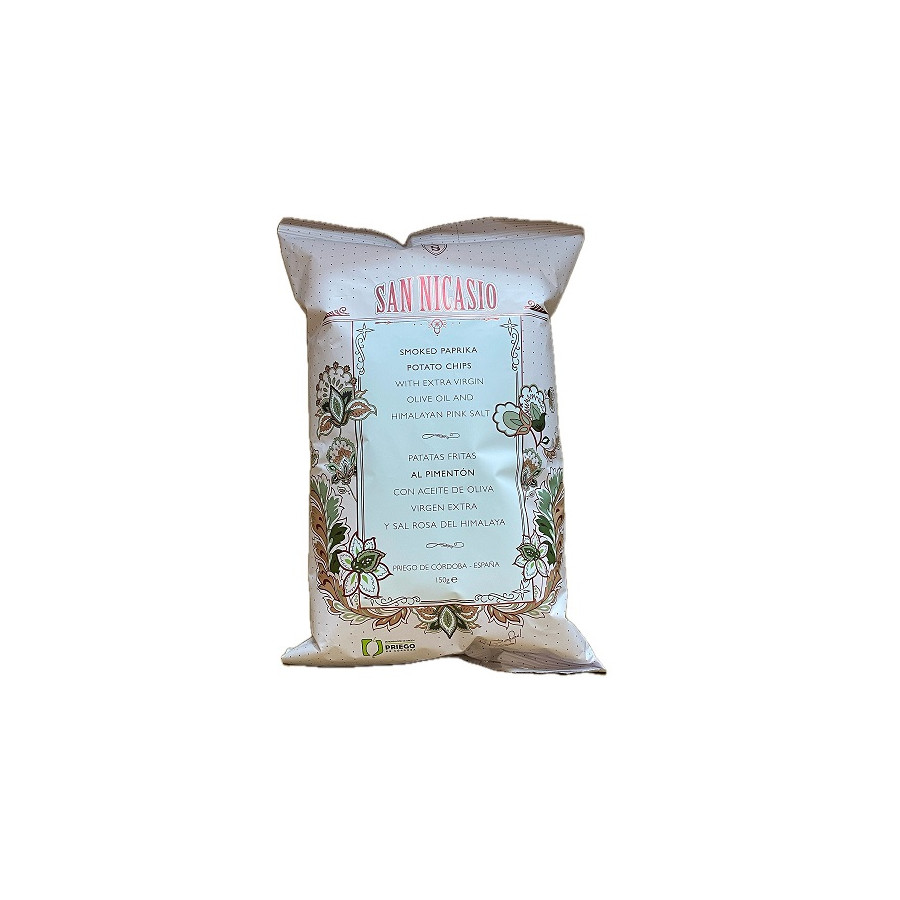 PATATAS FRITAS SAN NICASIO AL PIMENTÓN 150 gr. PRIEGO DE CÓRDOBA