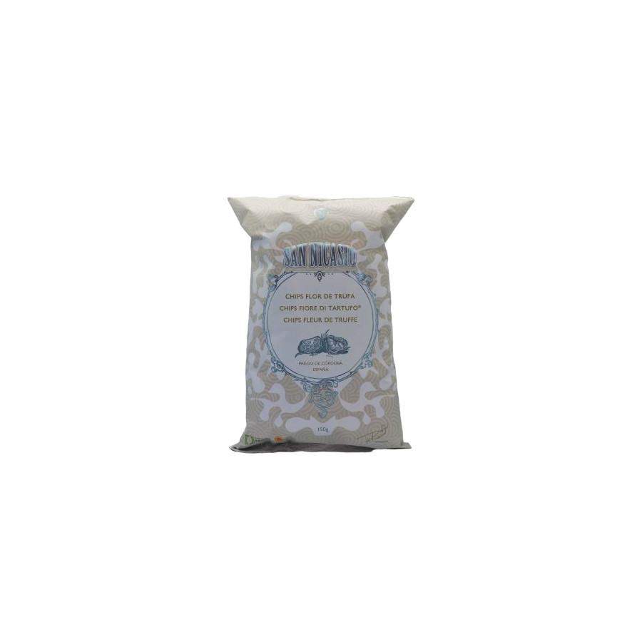 PATATAS FRITAS SAN NICASIO CON AROMA DE TRUFA 150gr. PRIEGO DE CÓRDOBA
