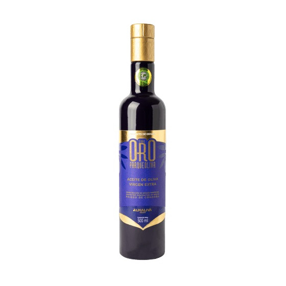 ACEITE DE OLIVA VIRGEN EXTRA 500ML SERIE ORO PARQUEOLIVA DOP PRIEGO DE