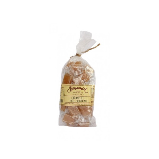 CARAMELOS DE MIEL Y PROPÓLEOS BOLSA 130g. BENAMIEL SIERRA DE GRAZALEMA