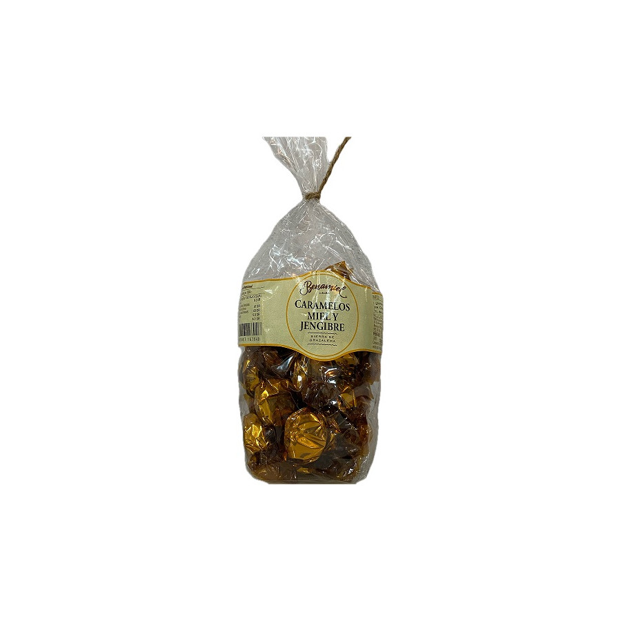 CARAMELOS MIEL Y JENGIBRE 125g BENAMIEL SIERRA DE GRAZALEMA