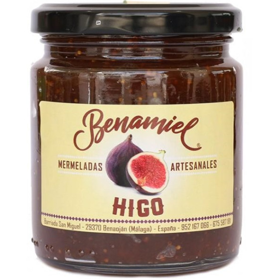MERMELADA DE HIGO TARRO 280g. BENAMIEL SIERRA DE GRAZALEMA