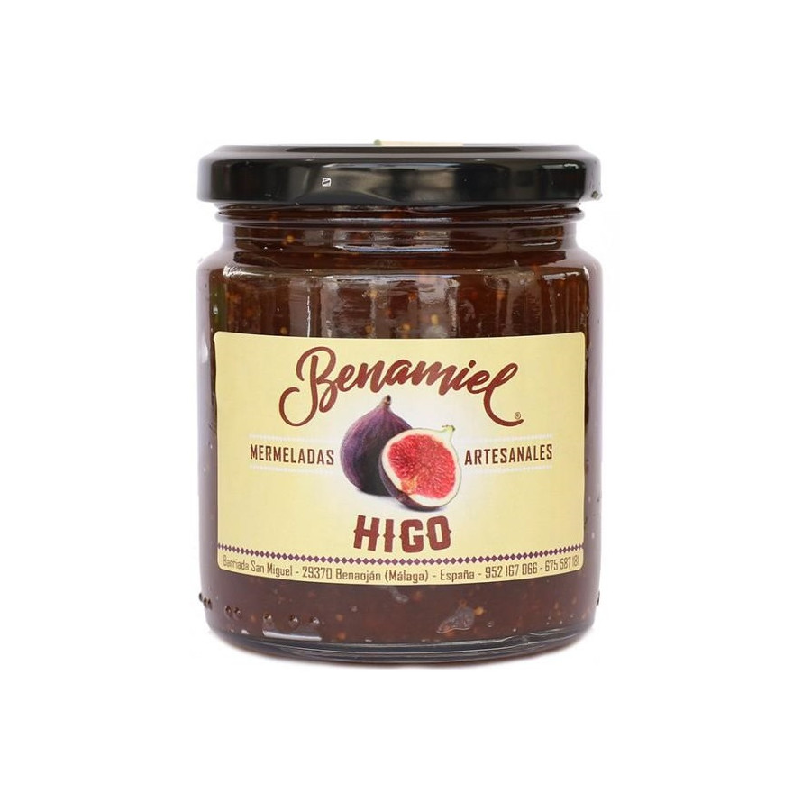 MERMELADA DE HIGO TARRO 280g. BENAMIEL SIERRA DE GRAZALEMA