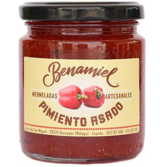 CREMA DE PIMIENTOS TARRO 280g. BENAMIEL SIERRA DE GRAZALEMA