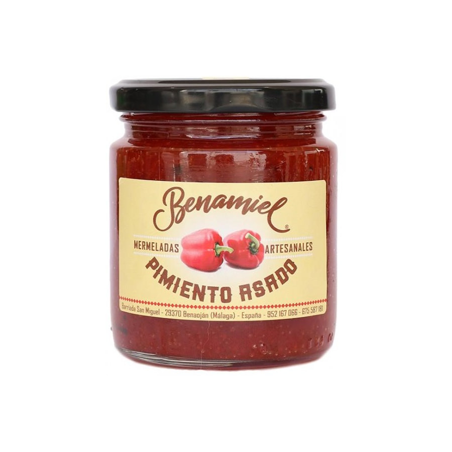 CREMA DE PIMIENTOS TARRO 280g. BENAMIEL SIERRA DE GRAZALEMA