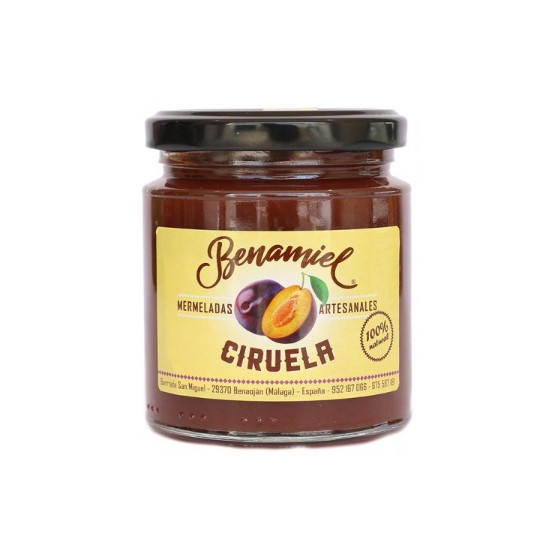 MERMELADA DE CIRUELA TARRO 280g. BENAMIEL SIERRA DE GRAZALEMA