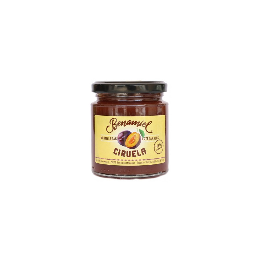 MERMELADA DE CIRUELA TARRO 280g. BENAMIEL SIERRA DE GRAZALEMA