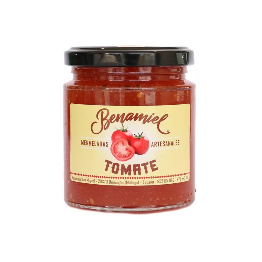 MERMELADA DE TOMATE TARRO 280g. BENAMIEL SIERRA DE GRAZALEMA