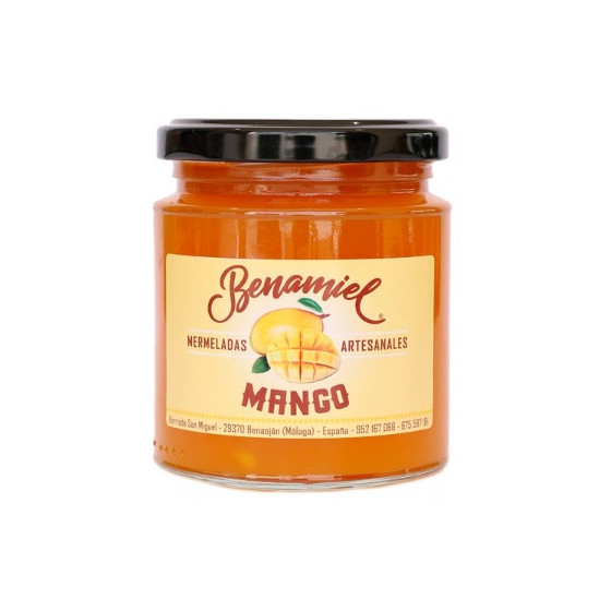 MERMELADA DE MANGO TARRO 280g. BENAMIEL SIERRA DE GRAZALEMA