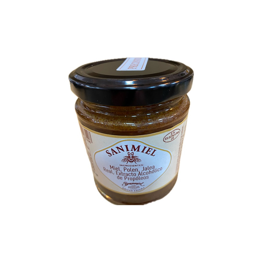 SANIMIEL 290G MIEL, POLEN, JALEA REAL Y PROPÓLEOS BENAMIEL – AIRES DE 