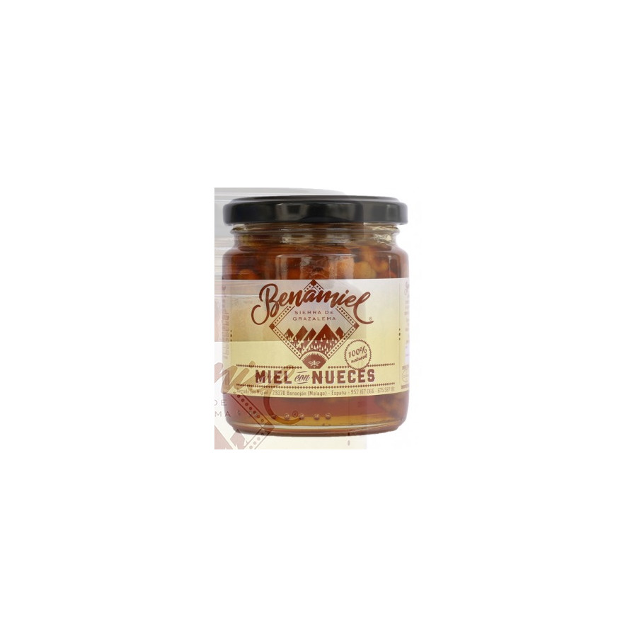 MIEL CON NUECES TARRO 280g. BENAMIEL SIERRA DE GRAZALEMA