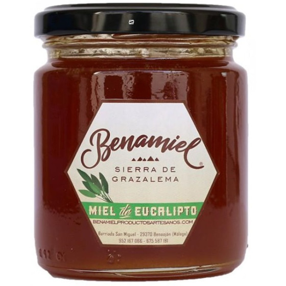 TARRO MIEL DE EUCALIPTO 480g. BENAMIEL SIERRA DE GRAZALEMA