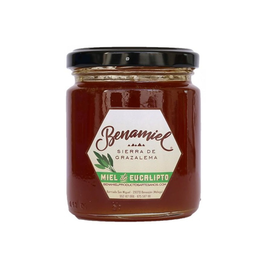 TARRO MIEL DE EUCALIPTO 480g. BENAMIEL SIERRA DE GRAZALEMA