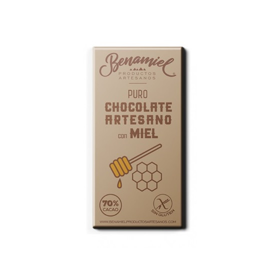 CHOCOLATE ARTESANO CON MIEL 115g. BENAMIEL SIERRA DE GRAZALEMA
