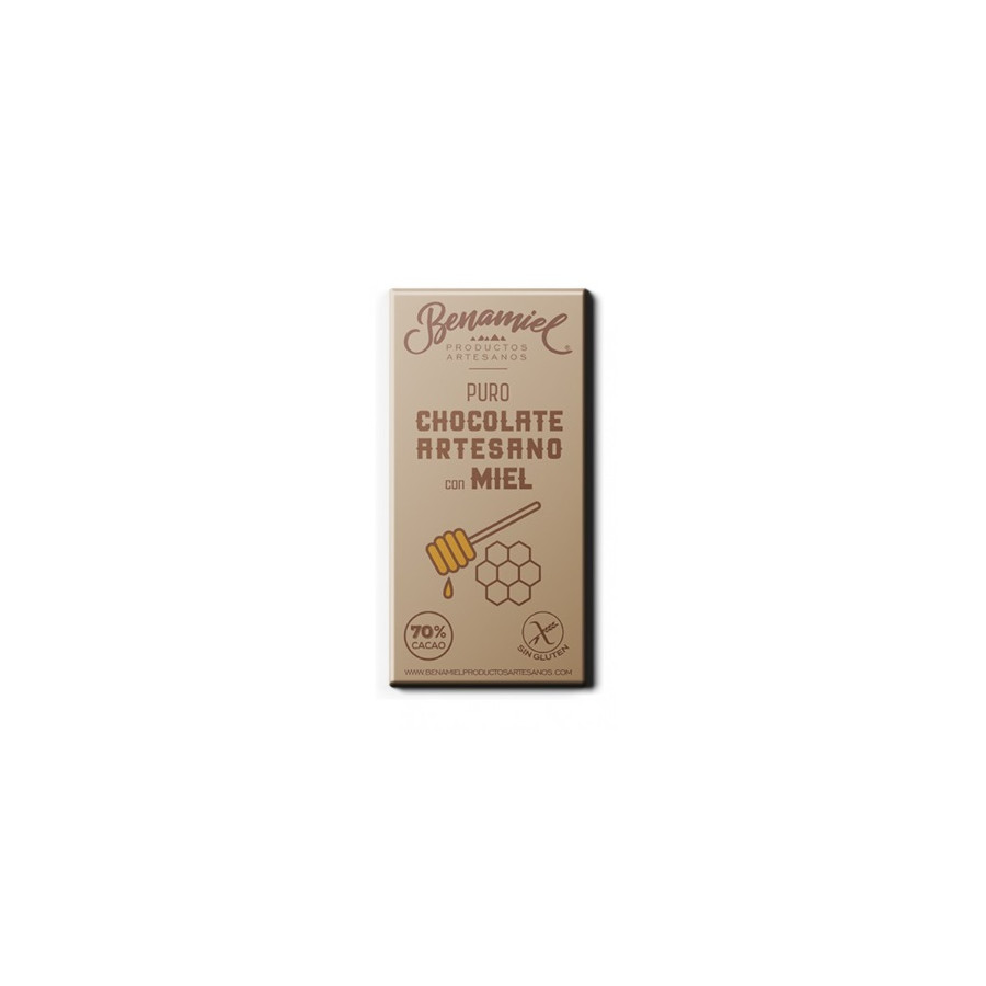 CHOCOLATE ARTESANO CON MIEL 115g. BENAMIEL SIERRA DE GRAZALEMA