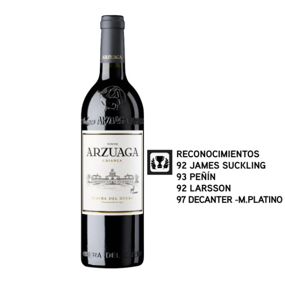 TINTO ARZUAGA CRIANZA RIBERA DEL DUERO 750 ml. 