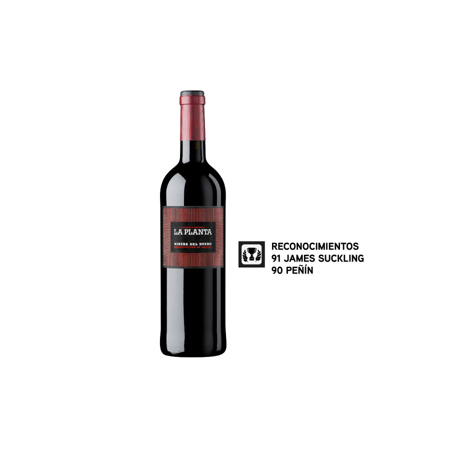 LA PLANTA VINO TINTO RIBERA DEL DUERO BOTELLA 750 ml