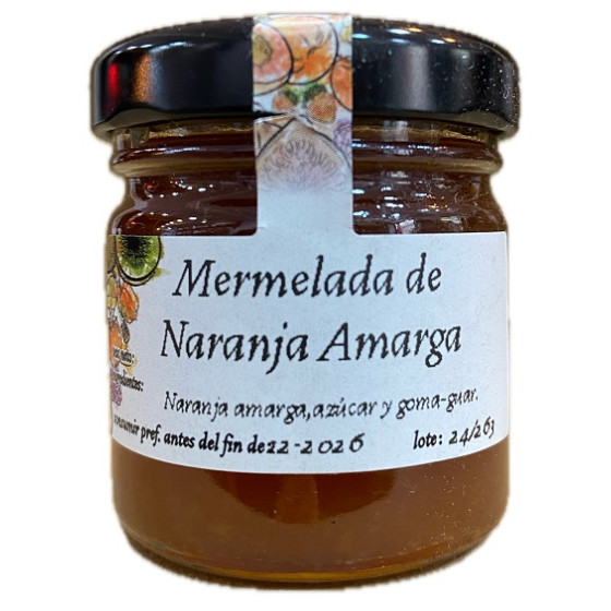 MERMELADA DE NARANJA AMARGA MINI TARRO 40 g. LA MOLIENDA VERDE