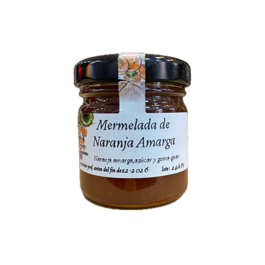 MERMELADA DE NARANJA AMARGA MINI TARRO 40 g. LA MOLIENDA VERDE