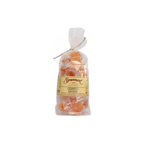CARAMELOS DE NARANJA BOLSA 130g. BENAMIEL SIERRA DE GRAZALEMA