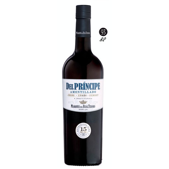 DEL PRÍNCIPE AMONTILLADO 75 cl. SHERRY MARQUÉS REAL TESORO