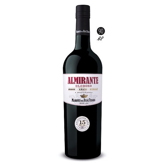 ALMIRANTE OLOROSO 75 cl SHERRY MARQUÉS DEL REAL TESORO