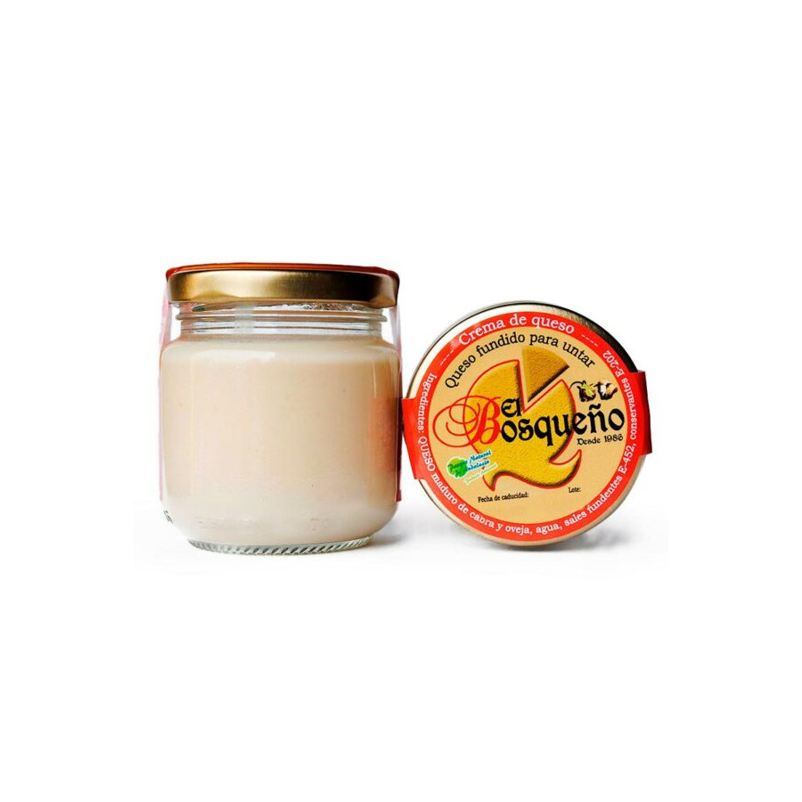 CREMA DE QUESO PARA UNTAR TARRO 130 gr. EL BOSQUEÑO
