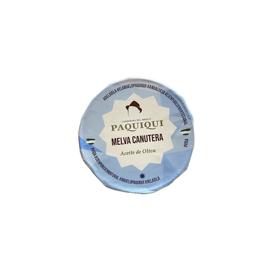 LATA MELVA CANUTERA 580g CONSERVAS DEL ABUELO PAQUIQUI 