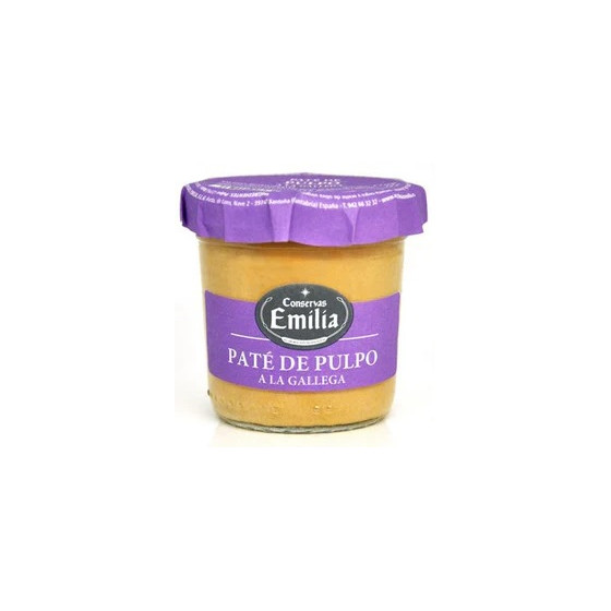PATÉ DE PULPO A LA GALLEGA TARRO 110gr. CONSERVAS EMILIA