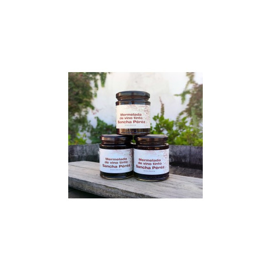 MERMELADA DE VINO TINTO ECOLÓGICA 280gr SANCHA PEREZ