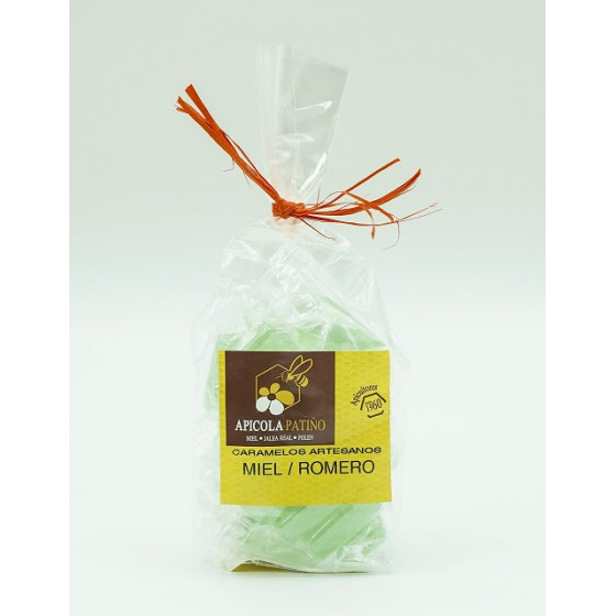CARAMELOS MIEL Y ROMERO 100gr APICOLA PATIÑO CONIL CÁDIZ