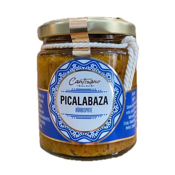 PICALABAZA DE SALSAS CANTIZANO PATÉ DE CALABAZA 100% NATURAL PATERNA D