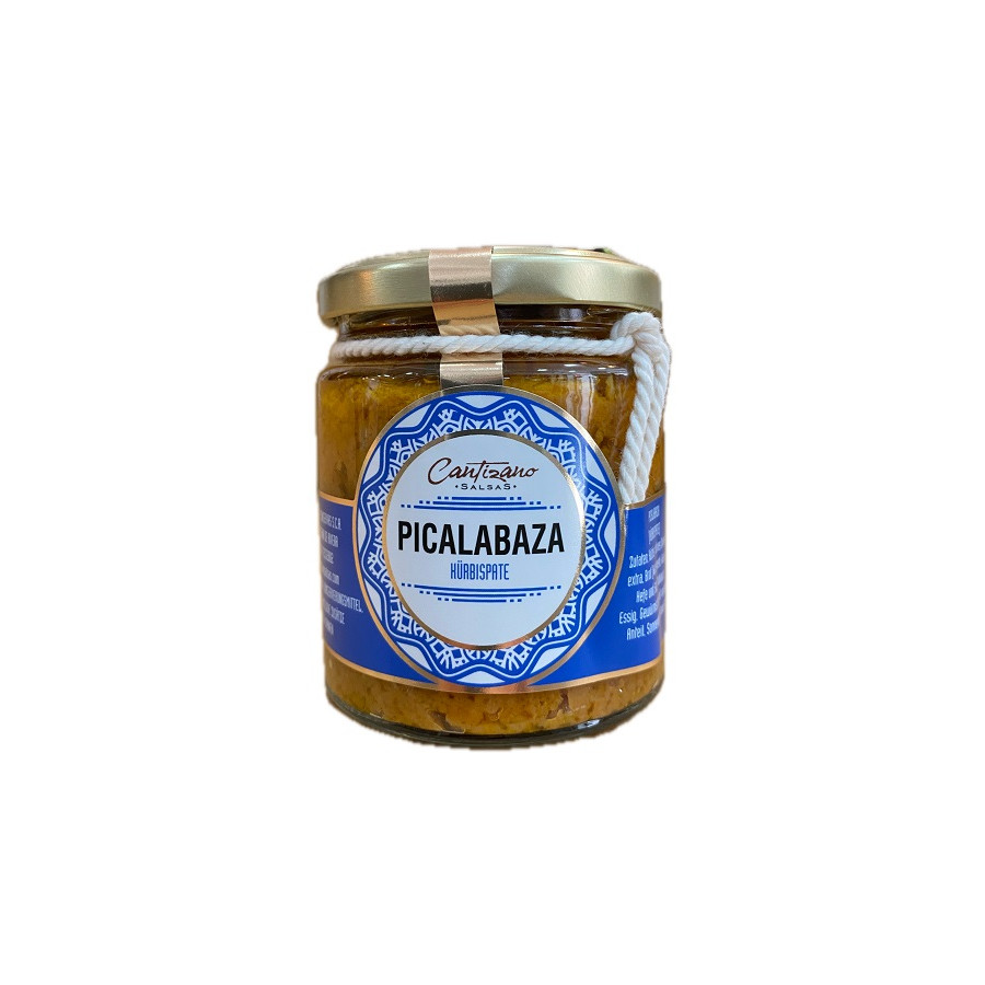 PICALABAZA DE SALSAS CANTIZANO PATÉ DE CALABAZA 100% NATURAL PATERNA D