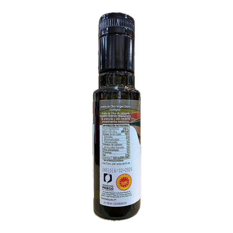 ACEITE DE OLIVA VIRGEN EXTRA 100ML RINCÓN DE LA SUBBÉTICA ECOLÓGICO DO
