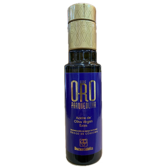 ACEITE DE OLIVA VIRGEN EXTRA 100ML SERIE ORO PARQUEOLIVA DOP PRIEGO DE